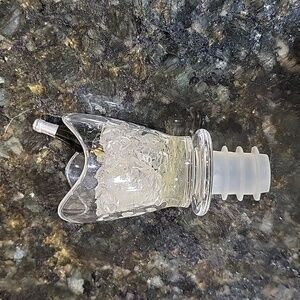 Prodyne Acrylic Bottle Stopper-Wine Bottle in Ice Bucket Stopper